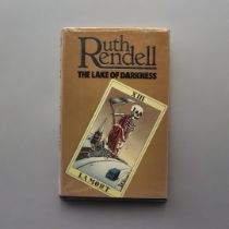 RUTH RENDELL, LAKE OF DARKNESS, 1980, FIRST EDITION Signed to title page, dust jacket worn.