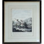 AFTER ADAM VON BARTSCH, VIENNA, 1757 - 1821, GROUP OF FOUR COPPER ENGRAVINGS From ‘Heroic deeds of