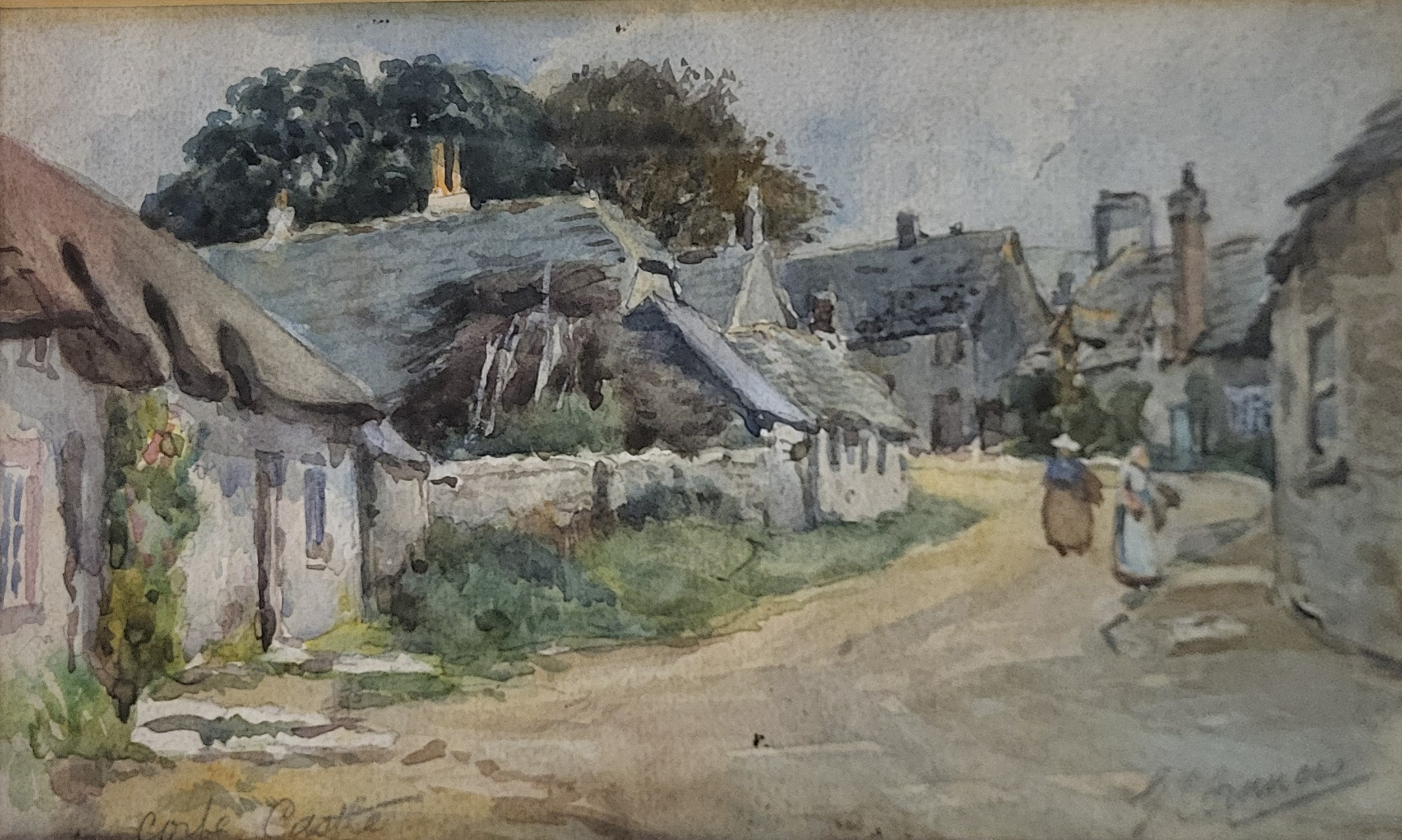G.C. FRANCIS, ENGLISH SCHOOL, A PAIR OF EARLY 20TH CENTURY WATERCOLOURS, CIRCA 1900 - 1930 Nostalgic - Image 4 of 5