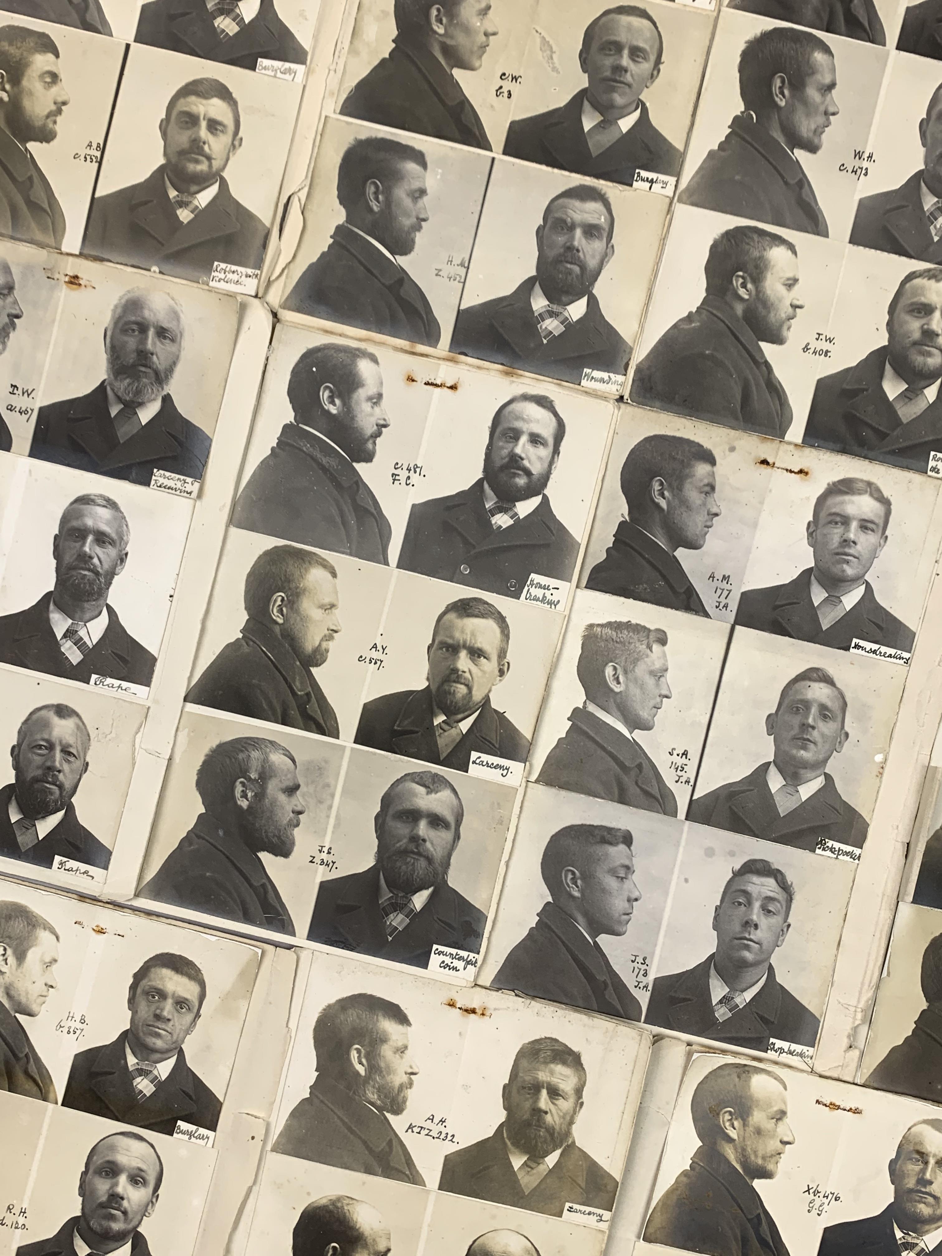 A RARE LATE 19TH CENTURY GROUP OF SIXTY-SIX MUGSHOT PHOTOGRAPHS. The very scarce group of sixty - Image 5 of 5