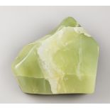 A NEW JADE FREEFORM 1.8kg (h 17.5cm x w 16cm x d 6cm)