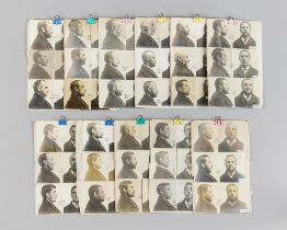 A RARE LATE 19TH CENTURY GROUP OF SIXTY-SIX MUGSHOT PHOTOGRAPHS. The very scarce group of sixty