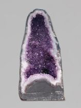 A LARGE AMETHYST GEODE