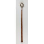 A LATE 19TH/EARLY 20TH CENTURY A MASONIC SCEPTRE.