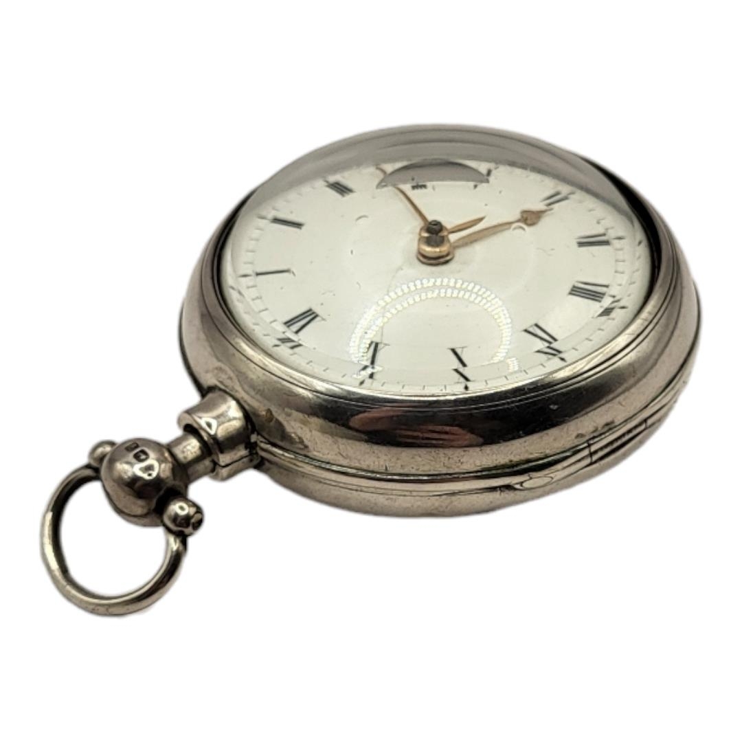 THOMAS MUDGE, 1715 - 1794, A SILVER GENT’S POCKET WATCH In later case, fusee movement - Image 2 of 10