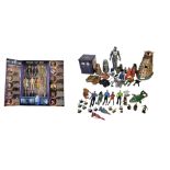 DR WHO AND STAR TREK, A COLLECTION OF SCI-FI MODEL FIGURES A boxed set of eleven Dr Who figures,