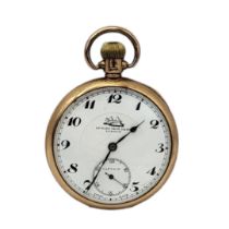 DENT, AN EARLY 20TH CENTURY 9CT GOLD GENT’S POCKET WATCH Open face marked, Spikins from Dent