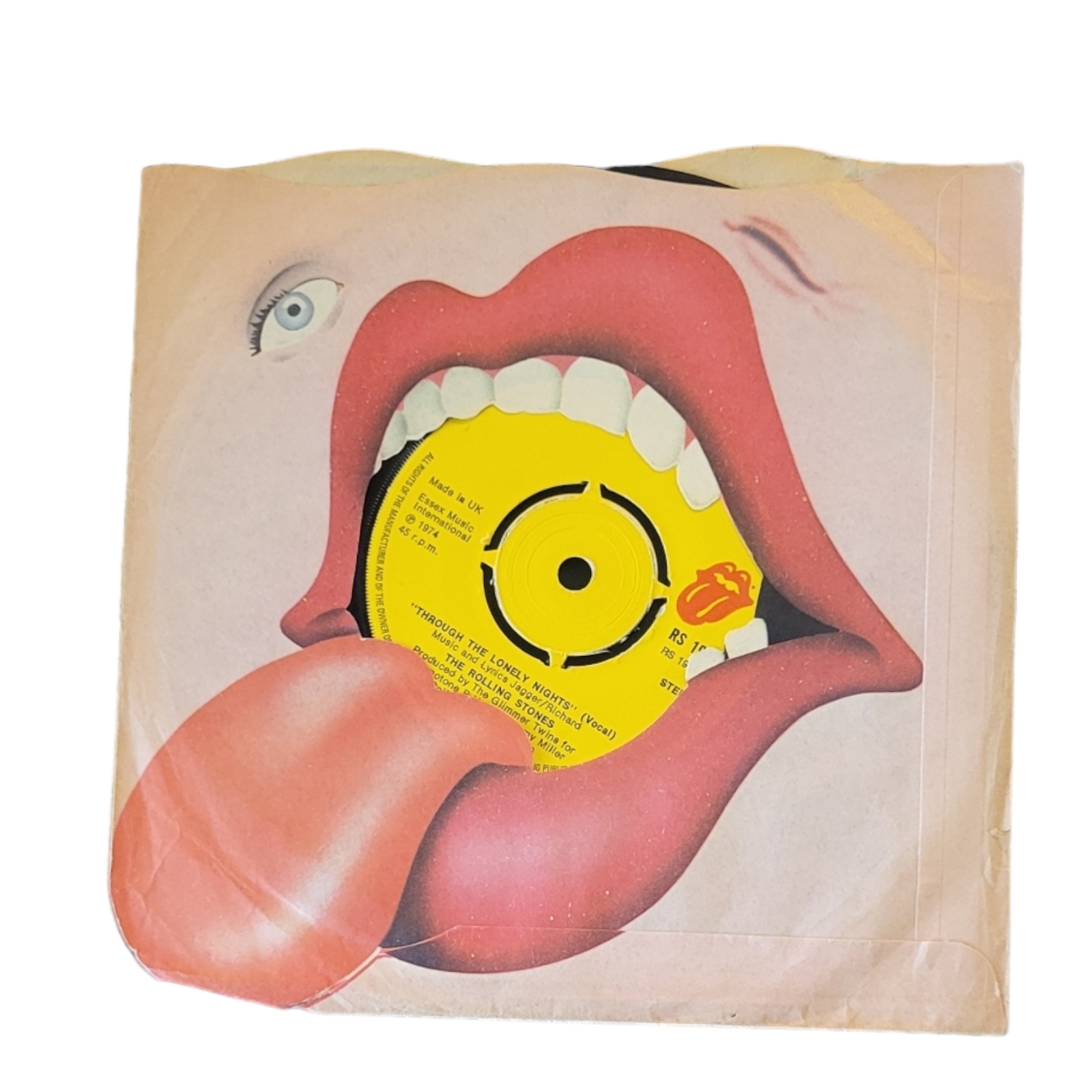 THE ROLLING STONES, A FOLDER OF SIXTEEN 7” VINYL SINGLES Including Honky Tonk Women, Undercover of - Image 2 of 4