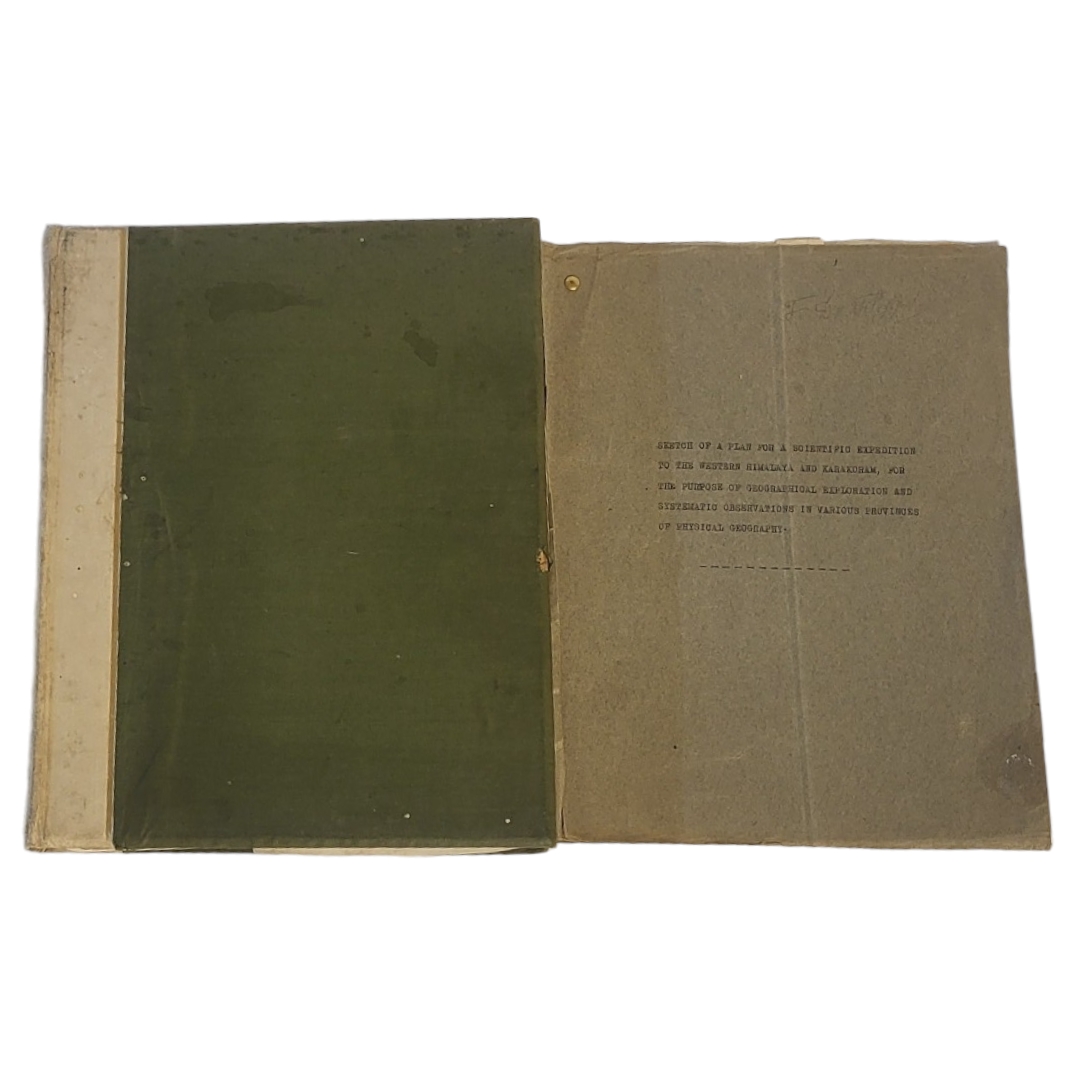 DE FILIPPI, KARAKORAM AND WESTERN HIMALAYA, LONDON, JOHN CONSTABLE AND COMPANY, 1912 Plate volume