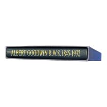 ALBERT GOODWIN, R.W.S., 1845 - 1932, A LIMITED EDITION HARDBACK, 1986 Limited edition hardback