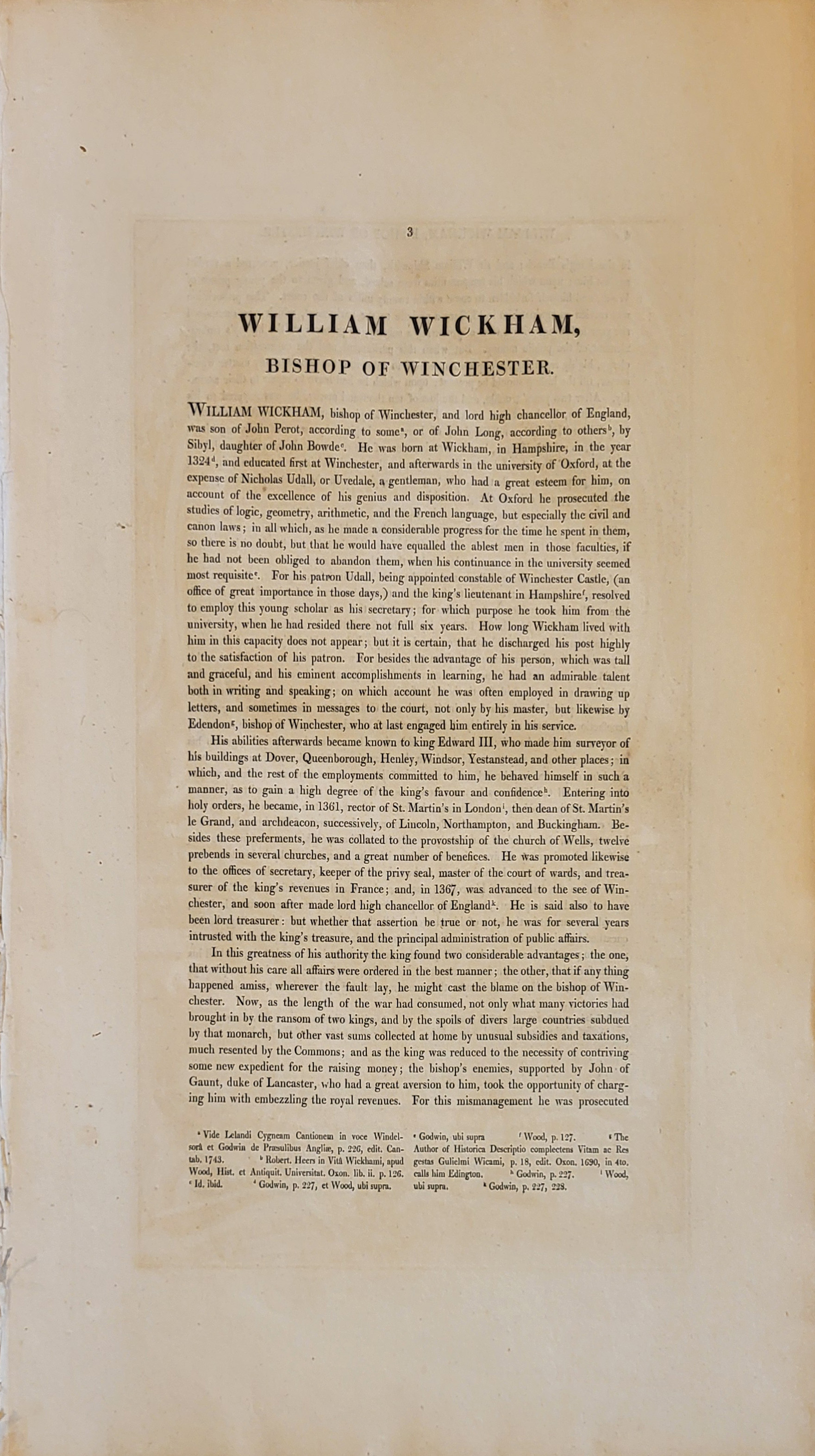 1813 BIRCH, THE HEADS OF ILLUSTRIOUS PERSONS OF MR HOUBRAKEN AND MR VERTUE, WITH THEIR LIVES AND - Image 4 of 5