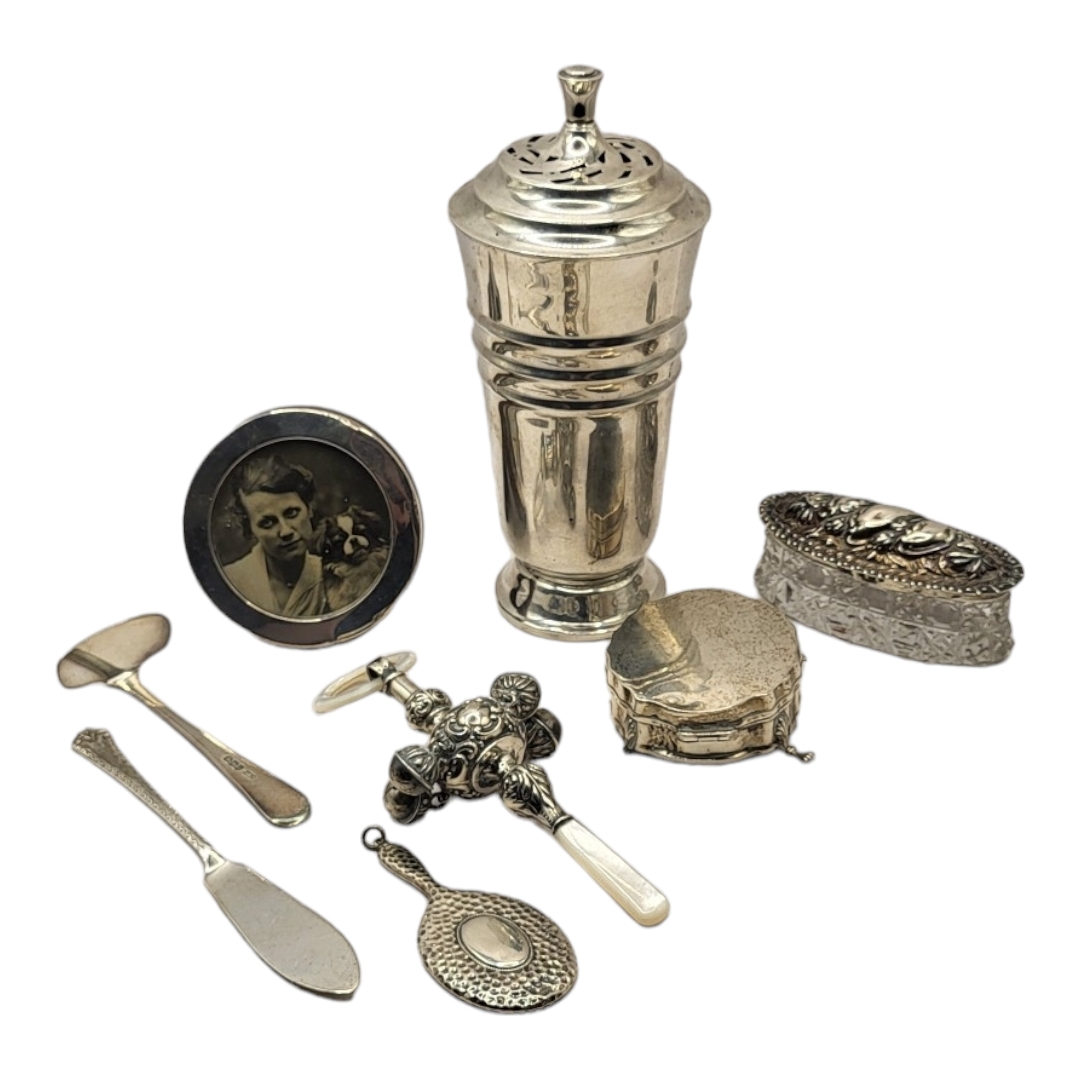 CORNELIUS DESORMEAUX SAUNDERS & JAMES FRANCIS HOLLINGS SHEPHERD, AN EARLY 20TH CENTURY SILVER AND