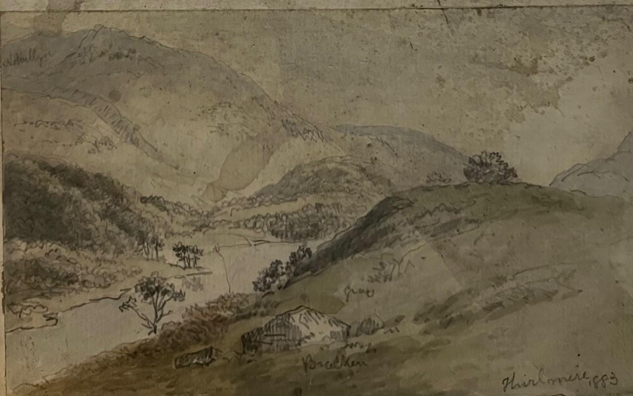 A COLLECTION OF FOUR 19TH CENTURY BRITISH DRAWINGS To include manner of John Constable, pencil - Image 5 of 6