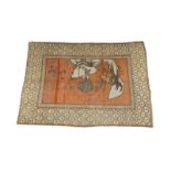 WITHDRAWN UNTIL THE 28TH OF MAY SAMAKAND CIRCA 1880, WOOL PILE, COTTON FOUNDATION CARPET/RUG (248