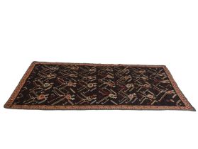 WITHDRAWN UNTIL THE 28TH OF MAY BESSARABIAN CIRCA 1880, ALL WOOL CARPET/RUG. (325 x 132cm)