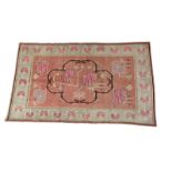 WITHDRAWN UNTIL THE 28TH OF MAY SAMAKAND CIRCA 1880, WOOL PILE, COTTON FOUNDATIONCARPET/RUG. (220