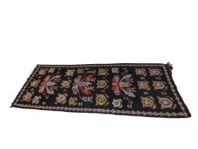 WITHDRAWN UNTIL THE 28TH OF MAY BESSARABIAN CIRCA 1880, ALL WOOL CARPET/RUG. (405 x 145cm)