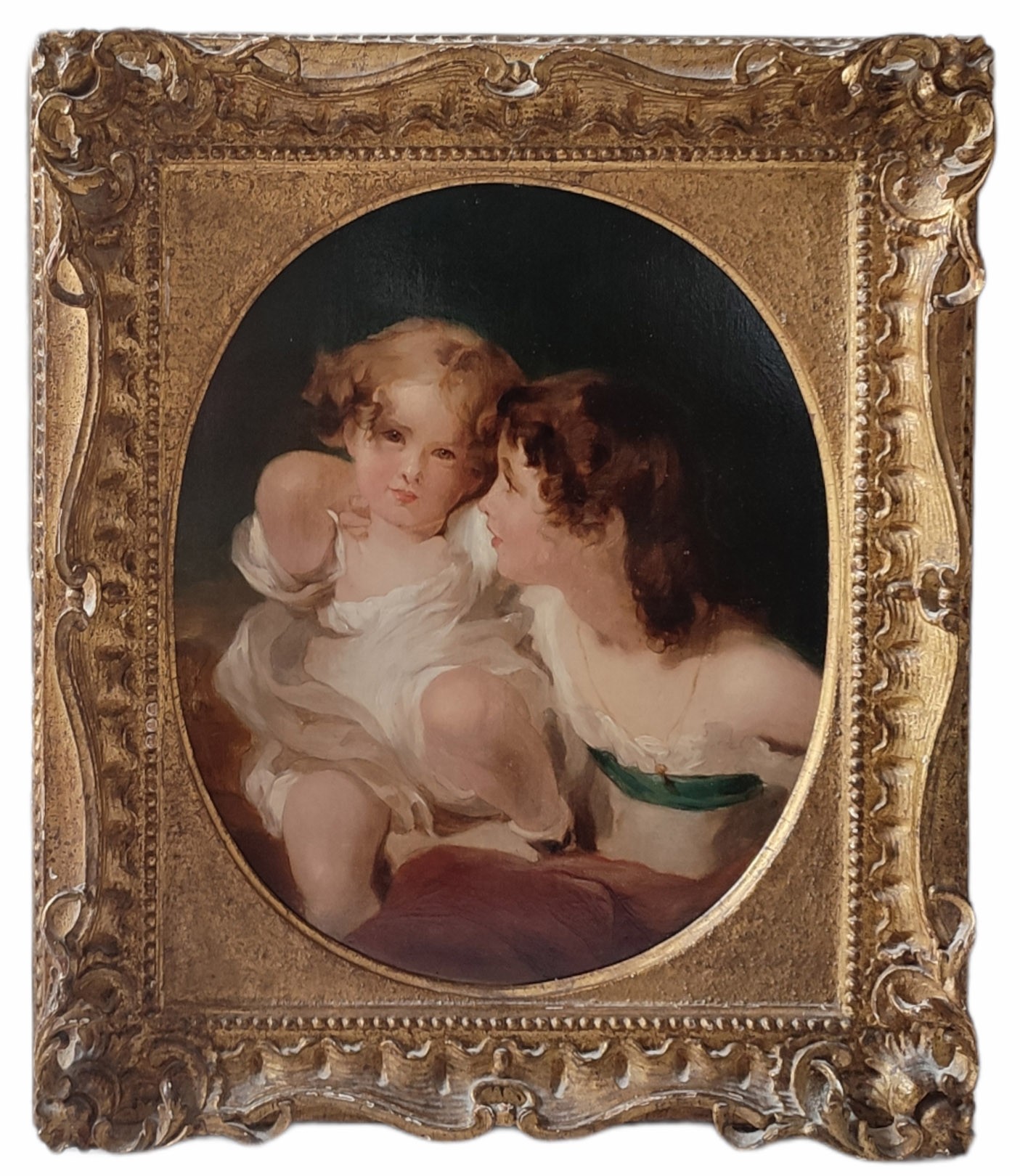 THOMAS LAWRENCE, P. R.A., 1769 - 1830, EARLY 19TH CENTURY OIL SKETCH ON PANEL Portrait of The Calm - Image 3 of 26