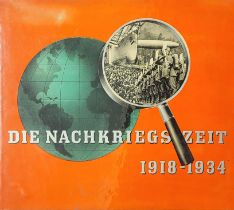 DIE NACHKRIEGSZEIT, 1918 - 1934, PHOTO CARD ALBUM 'The rise of the 3rd Reich' with full set of