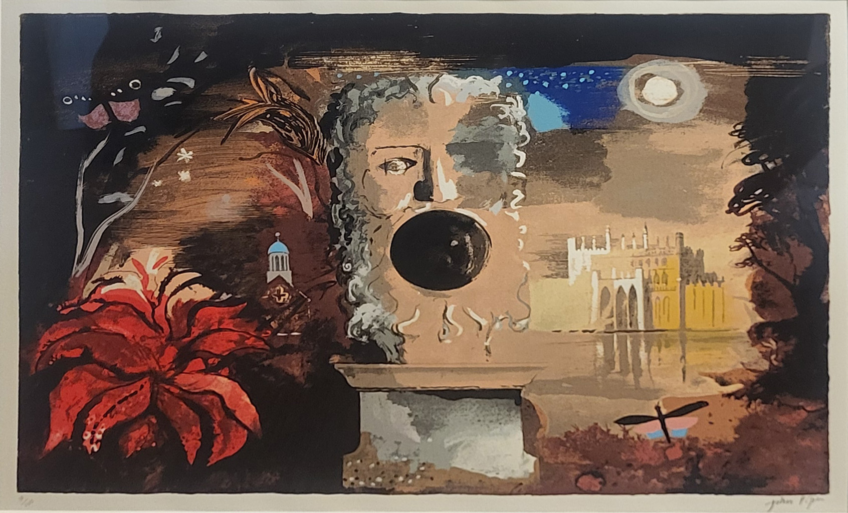 JOHN PIPER, ENGLISH, 1903 - 1992, LIMITED EDITION (7/100) LITHOGRAPH IN COLOURS ON WOVE Titled ‘ - Image 2 of 7