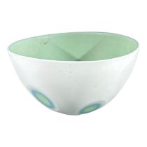 SASHA WARDELL, SLIPCAST EGGSHELL BONE CHINA BOWL Incised mark to underside. (h 5.5cm, x d 10.4cm)