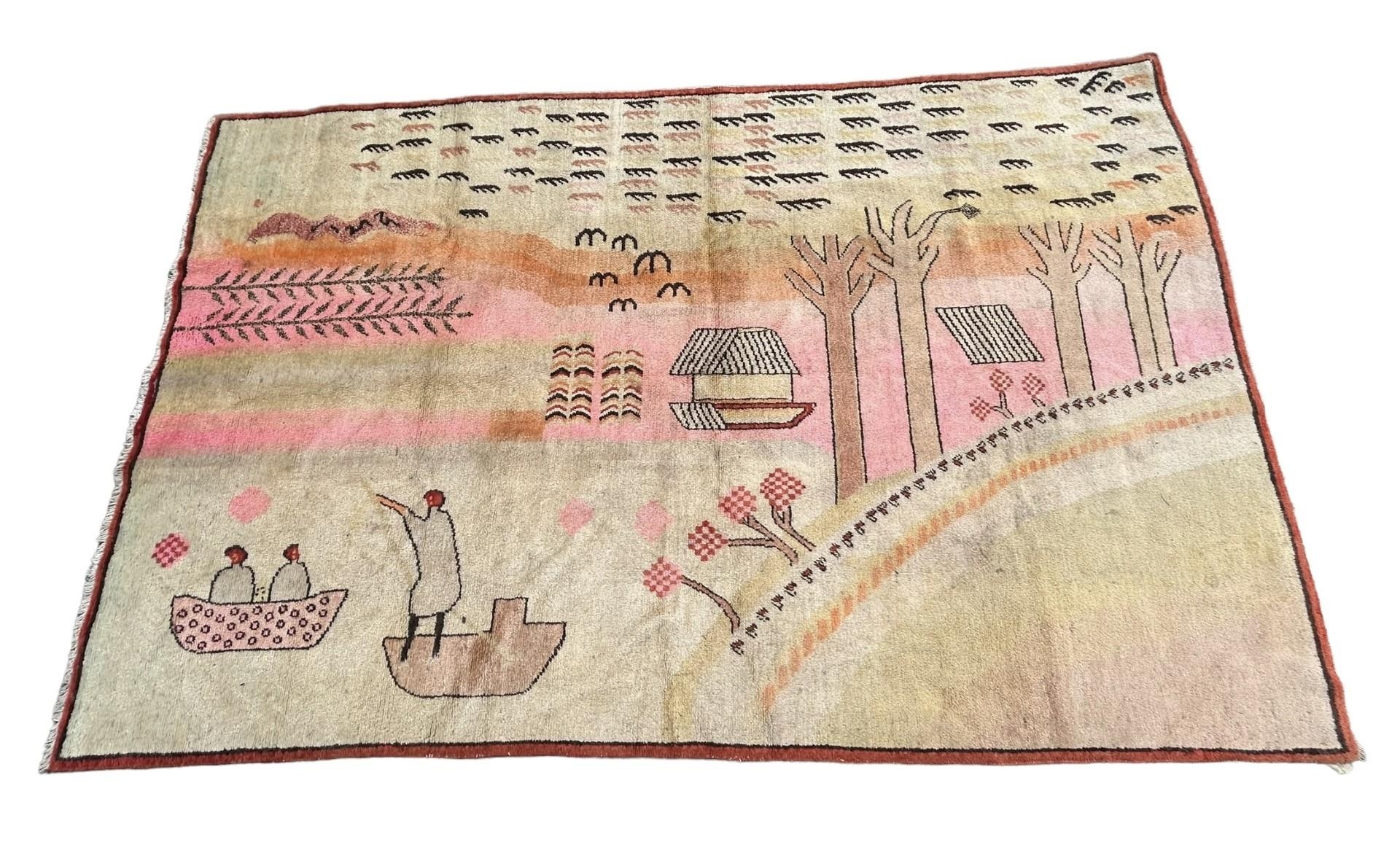 SAMARKAND, CIRCA 1880, WOOL PILE, COTTON FOUNDATION CARPET/RUG. (260 x 167cm)