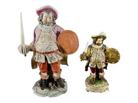 ROBERT BLOOR DERBY, A 19TH CENTURY PORCELAIN FIGURE OF ‘JAMES QUINN’ AS ‘SIR JOHN FALSTAFF’,