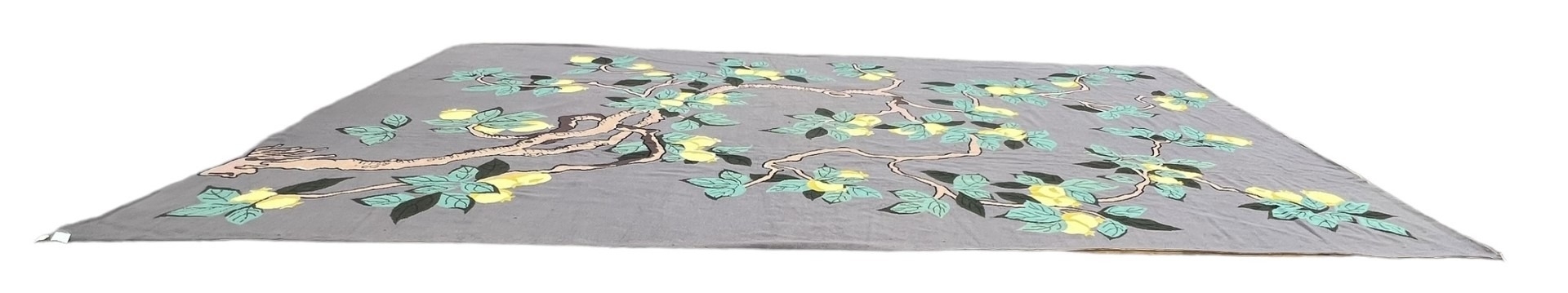 A MASSIVE NEEDLEWORK LEMON TREE (1950-60) ALL WOOL CANVAS CARPET/RUG. (790 x 470cm) Along with - Image 16 of 23