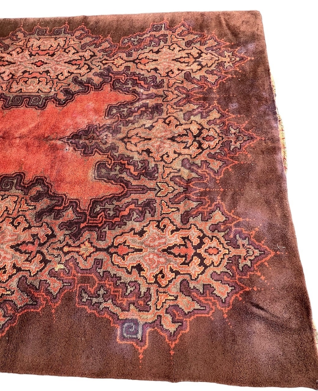 DEVENTER, HOLLAND, CIRCA 1910, AU WOOL CARPET/RUG. (365 x 275cm) - Image 4 of 6