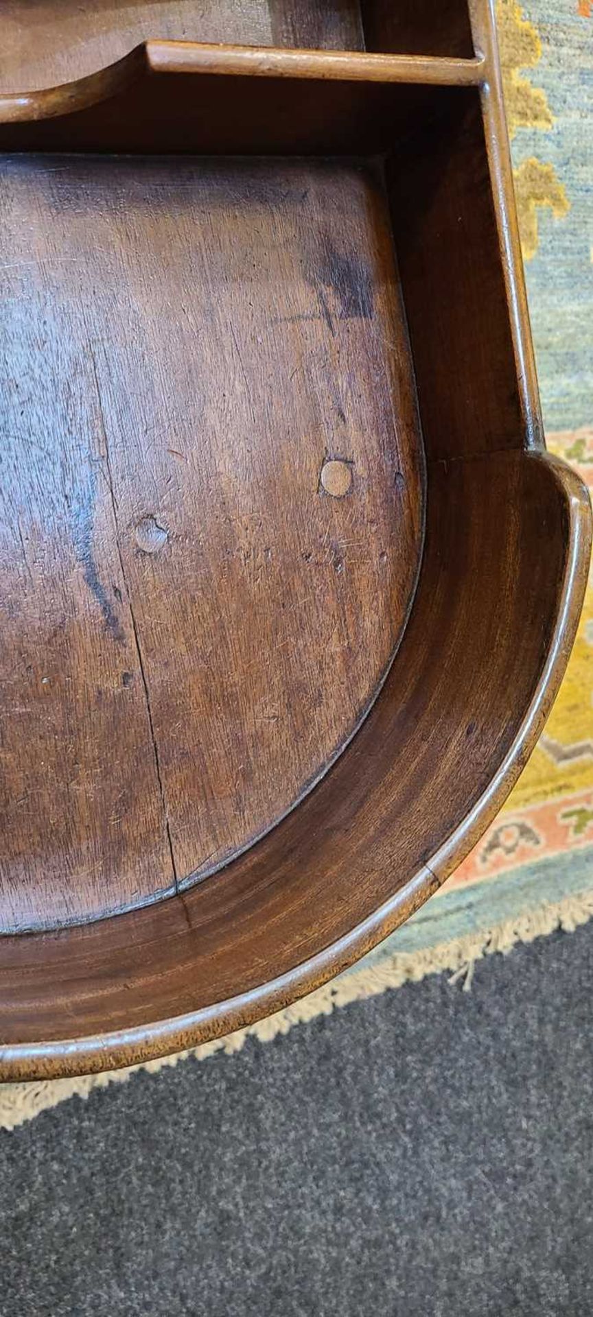 A George III mahogany tray on stand, - Image 25 of 34