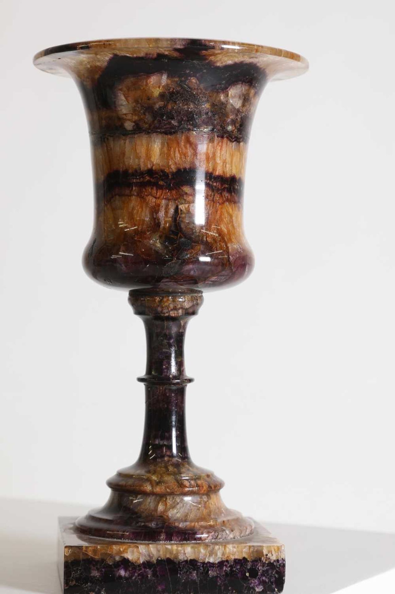 A George III Blue John or Derbyshire fluorspar urn, - Image 25 of 34