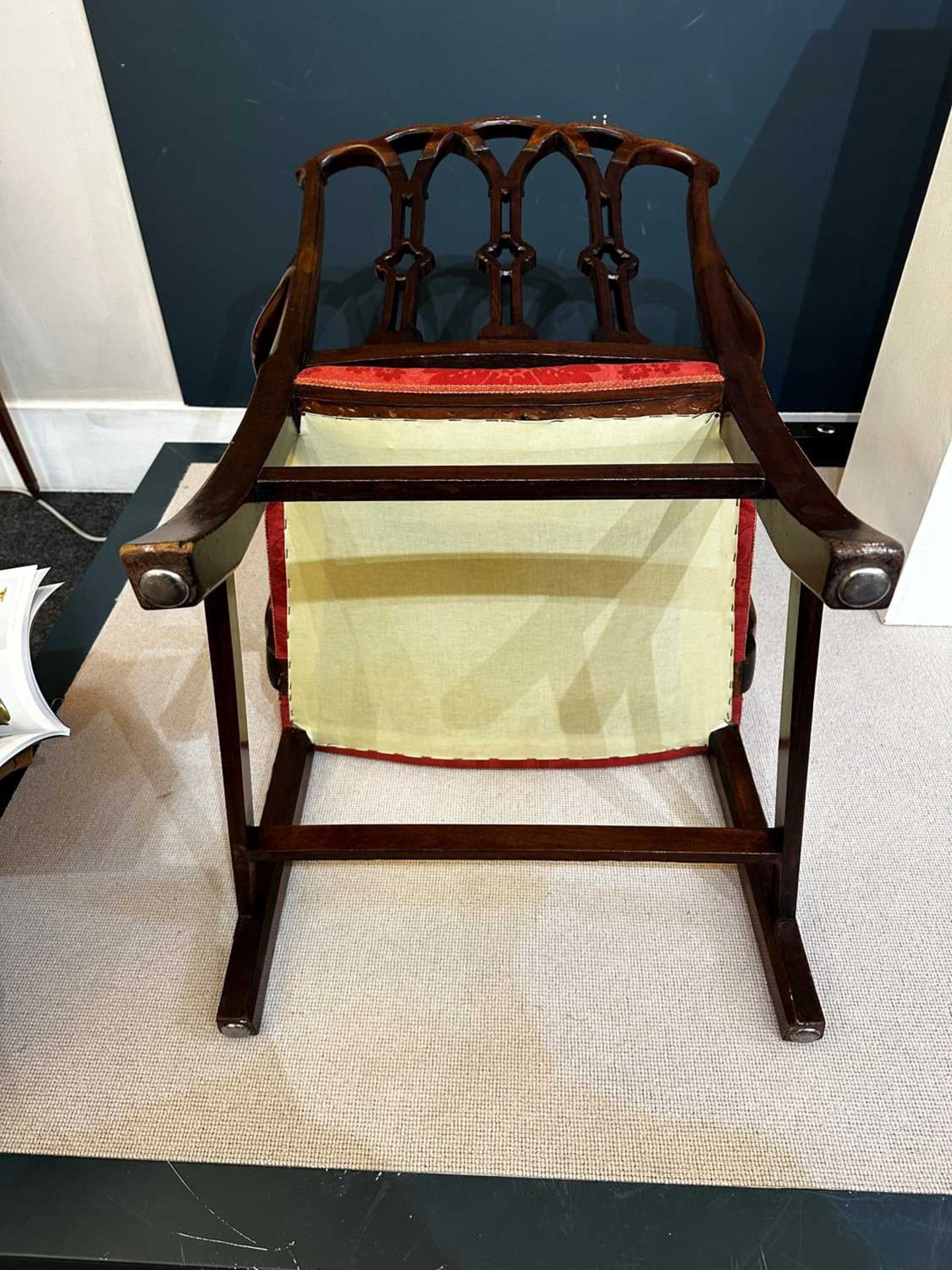 A George III mahogany armchair, - Image 38 of 41