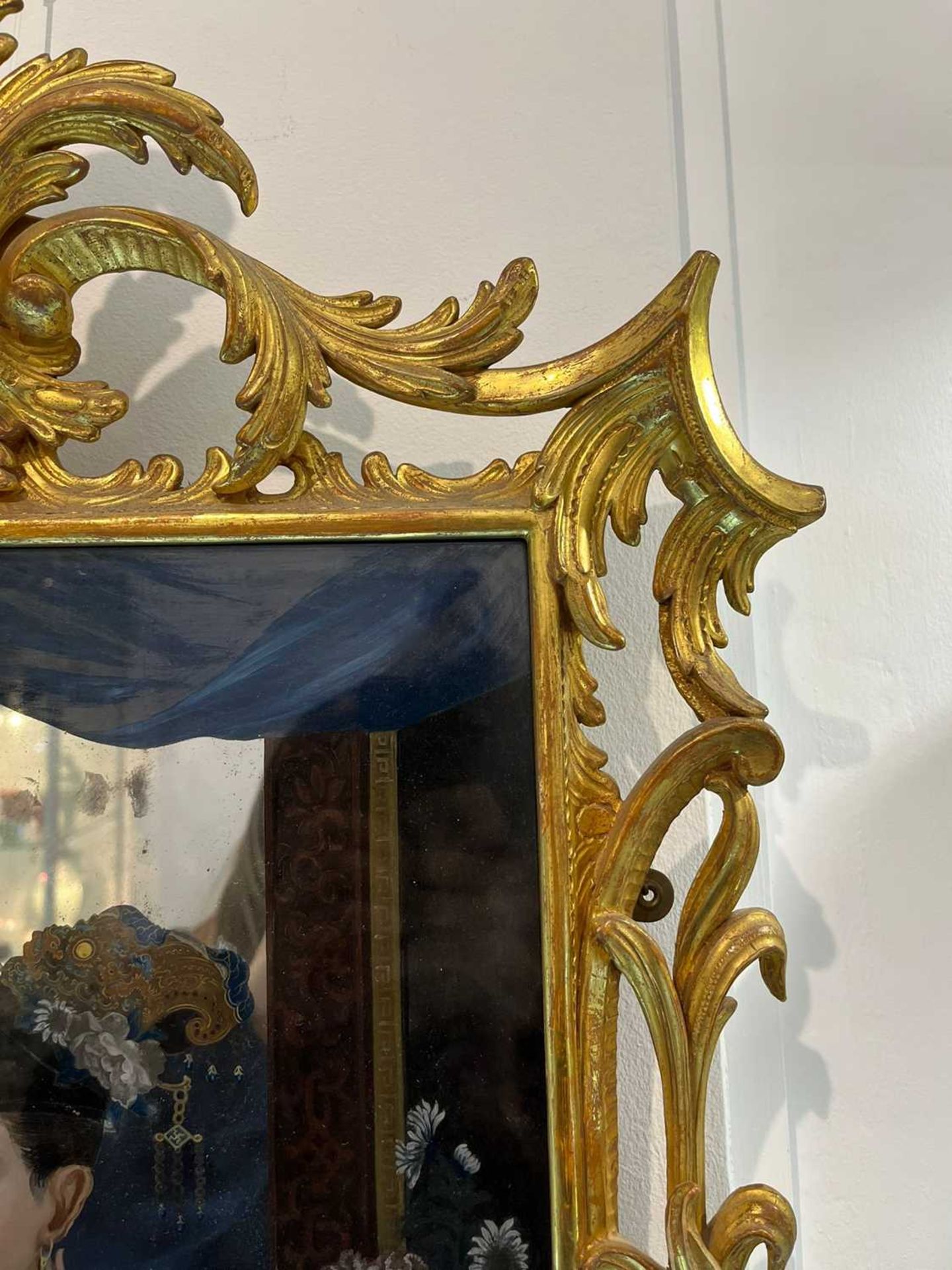 A pair of export reverse-glass mirrors, - Image 24 of 35