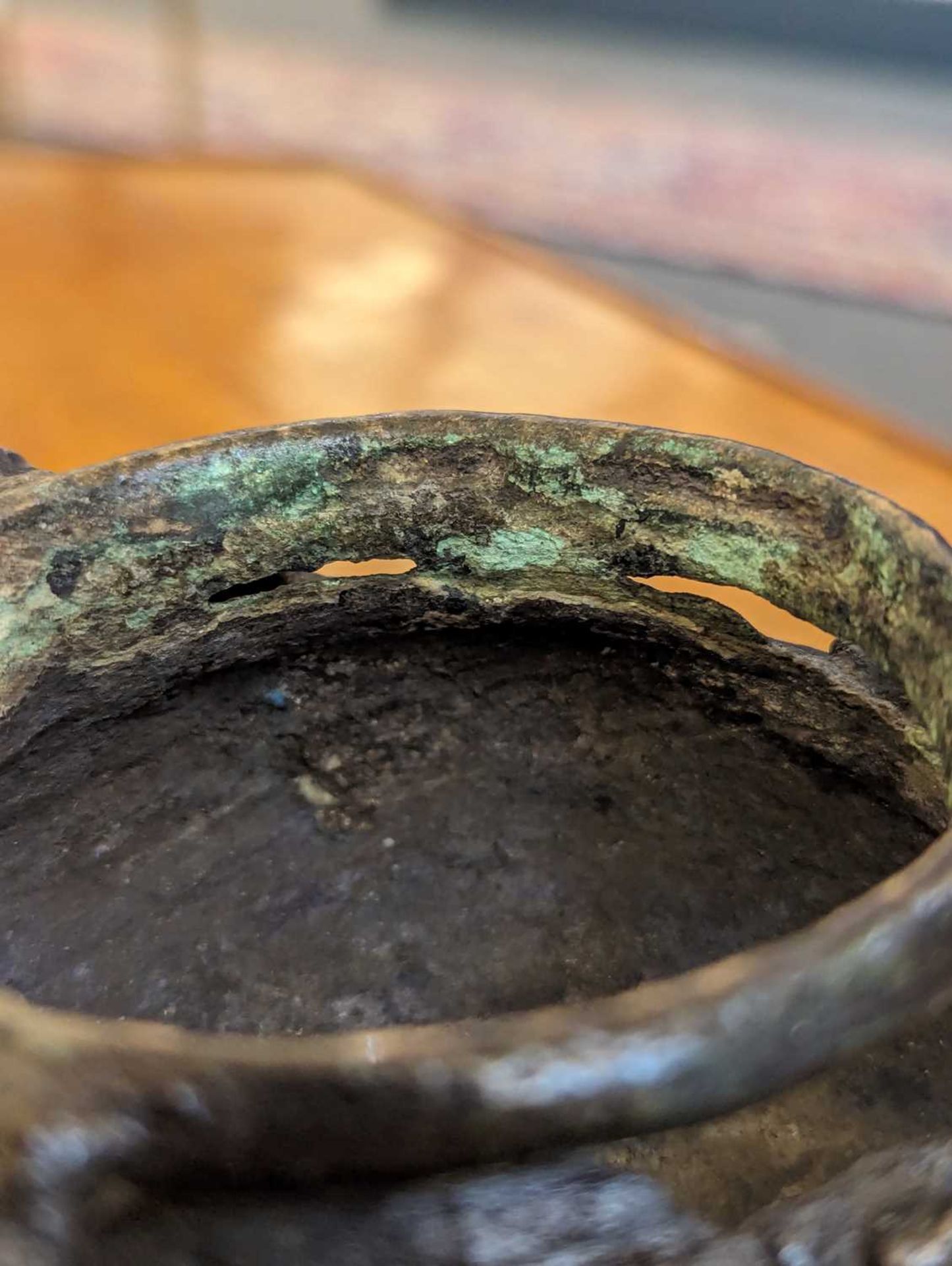 A bronze inkwell, - Image 14 of 16