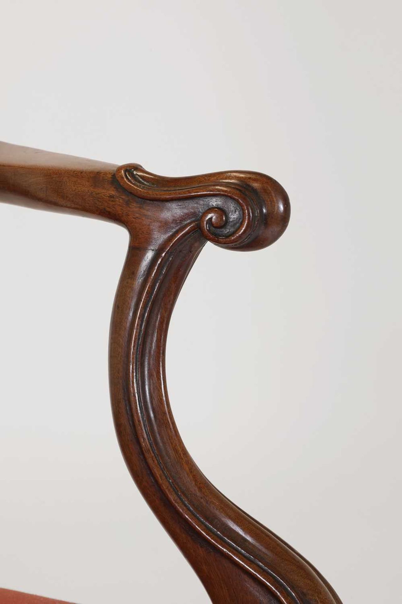 A George III mahogany armchair, - Image 14 of 41