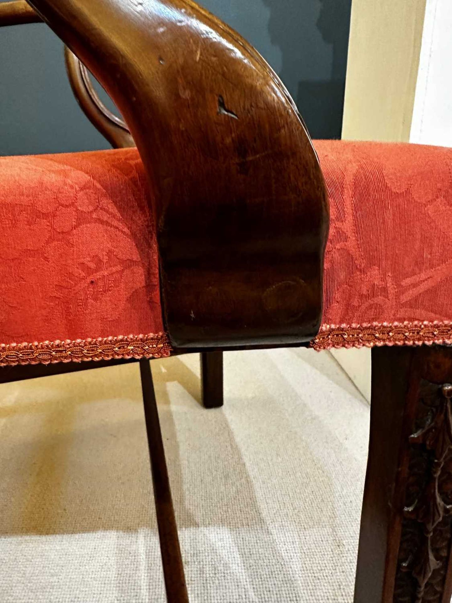 A George III mahogany armchair, - Image 31 of 41