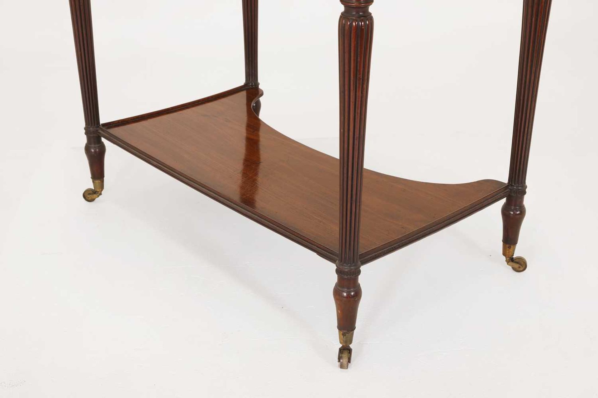 A George III Sheraton Period mahogany bonheur-du-jour, - Image 6 of 34