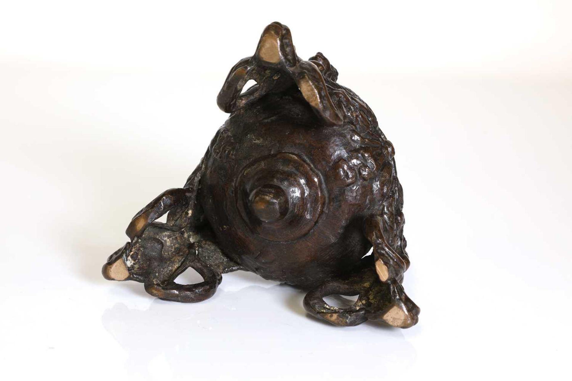 A bronze inkwell, - Image 4 of 16