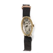 An 18ct gold Madix ladies' mechanical wristwatch watch,