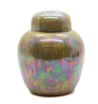 A Ruskin stoneware urn,