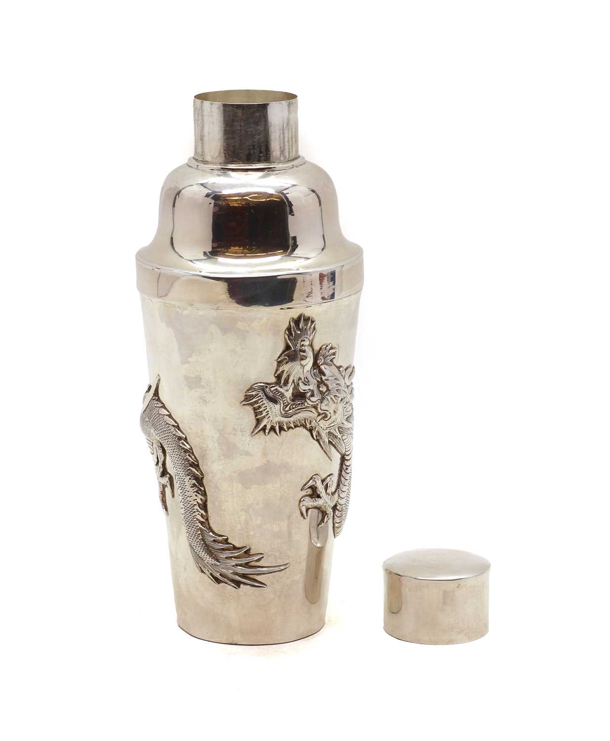 A Chinese silver cocktail shaker - Image 3 of 5