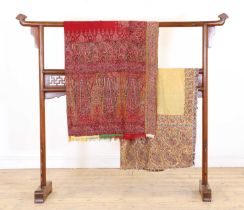 Two Kashmir paisley shawls,