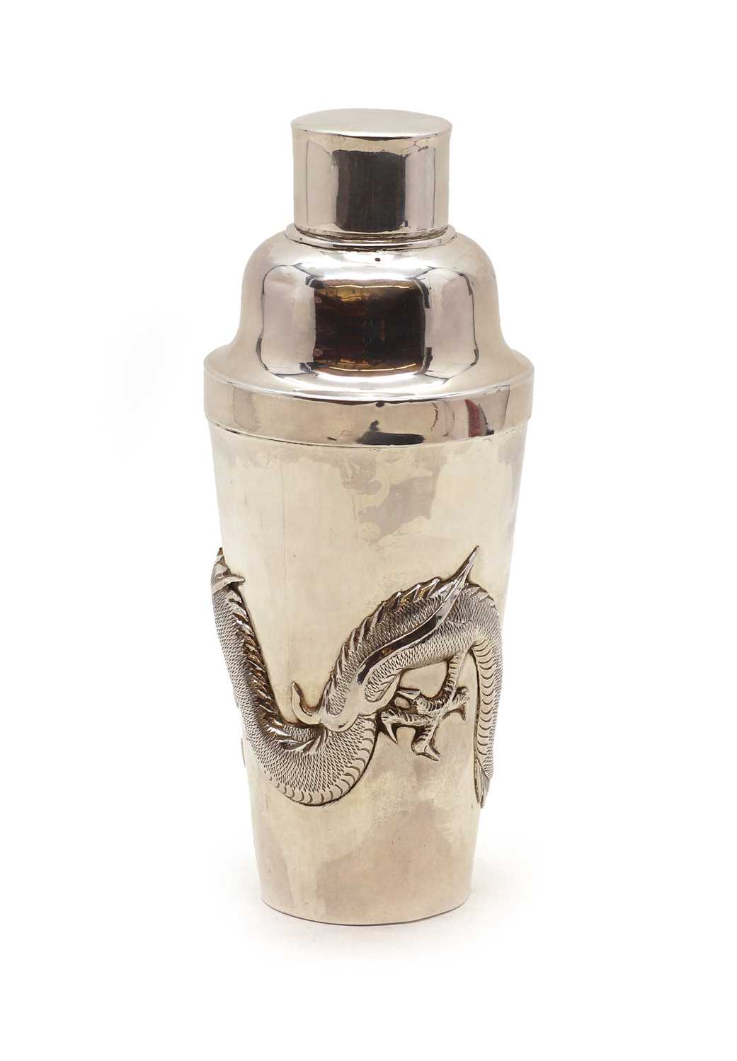 A Chinese silver cocktail shaker - Image 2 of 5