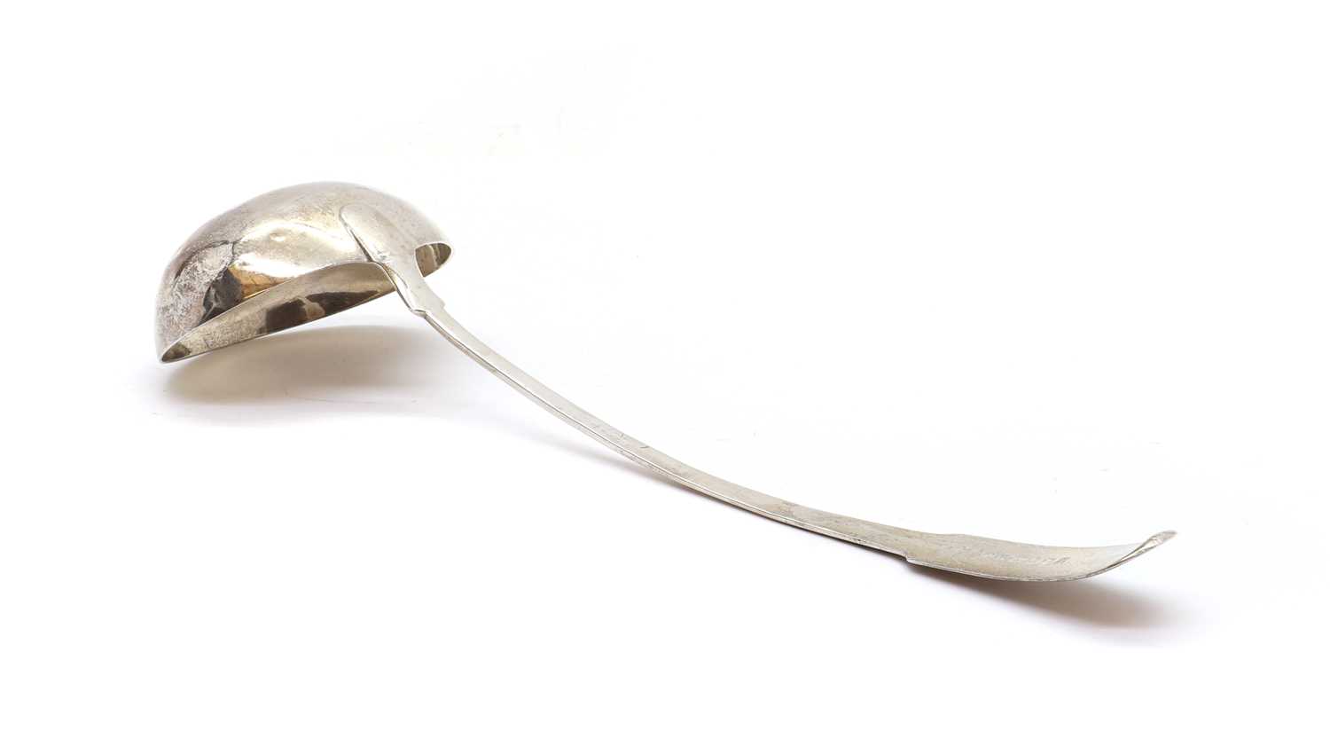 A George III Newcastle silver ladle - Image 2 of 4