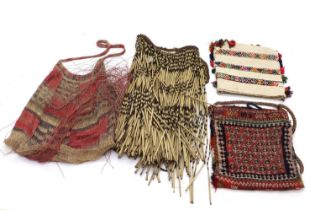 A group of textile bags
