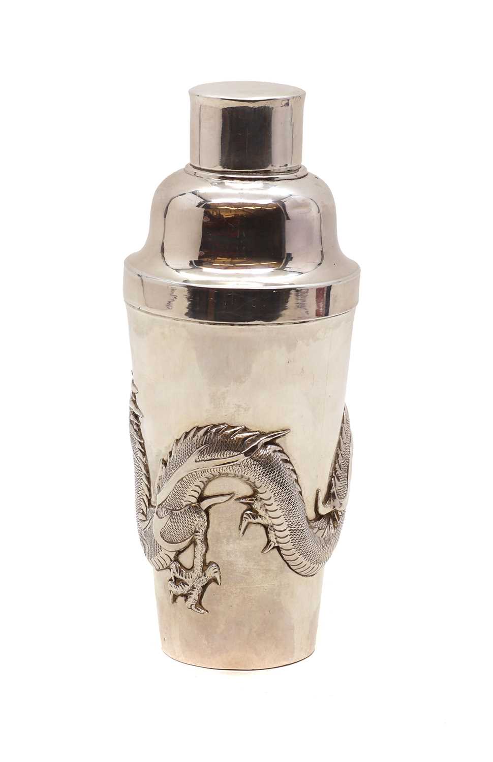 A Chinese silver cocktail shaker - Image 4 of 5