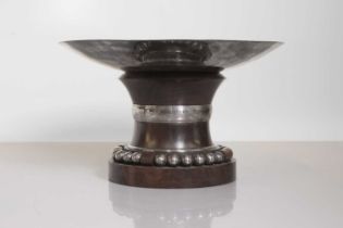 A French silver-plated yachting trophy,