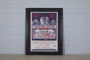 A 'Theatre of Blood' movie Australian one-sheet poster,