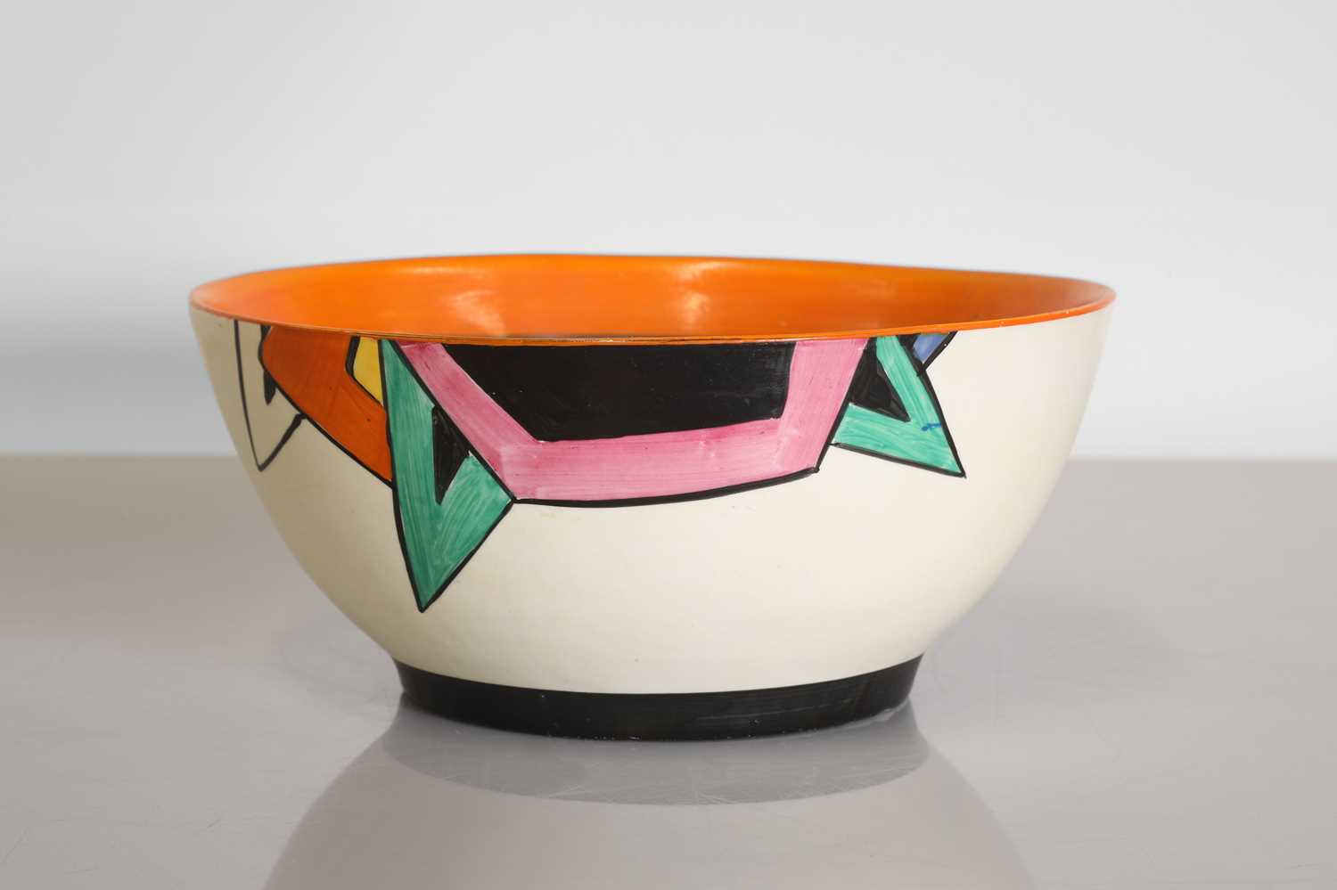 A Clarice Cliff Latona ware fruit bowl, - Image 2 of 6
