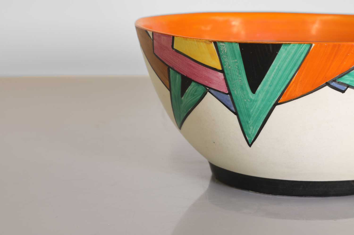 A Clarice Cliff Latona ware fruit bowl, - Image 4 of 6